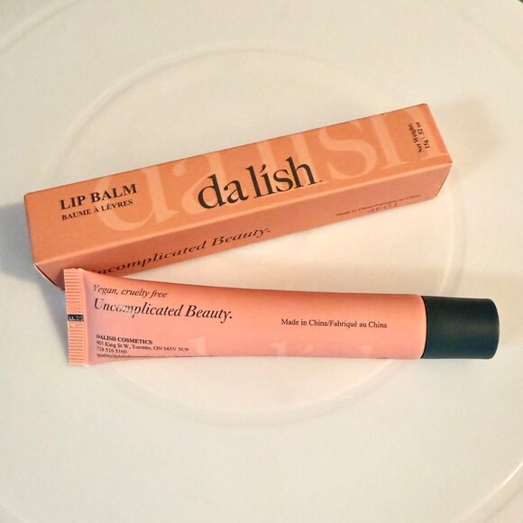 Da Lish Lip Balm Jessica Sheer Pink Full Size 15g Tinted Moisturizer Vegan - Picture 7 of 7